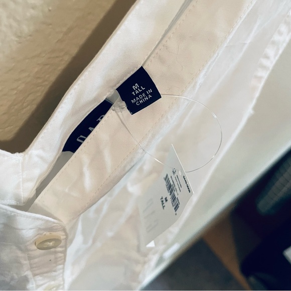 GAP White Tie-Waist Midi Dress | Medium Tall - Picture 3 of 3